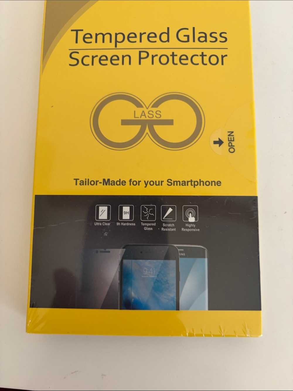 JETech Glass Tempered Glass iPhone Screen Protector - 3 pack New
